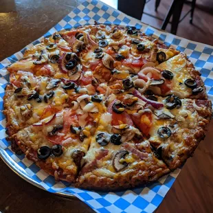 Veggie Pizza for $19.