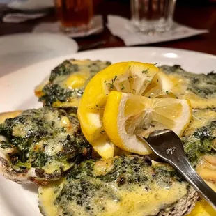 Oysters Rockefeller