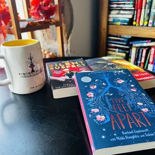 two books on a table