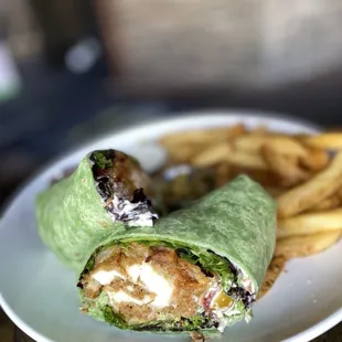 Chicken bacon ranch wrap