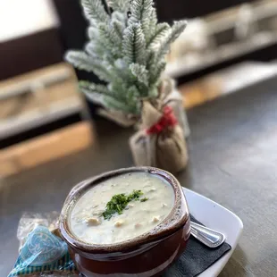 Clam chowder