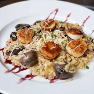Scallop Risotto