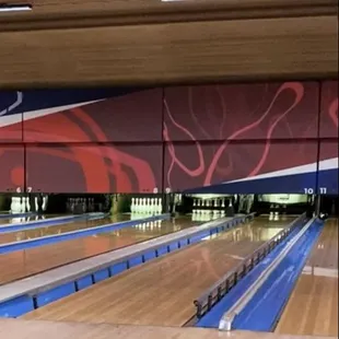 bumpers available for your little ones (or adults that didn't get blessed with the bowling gene, including myself!)