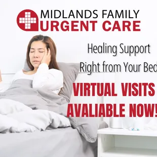 Book a virtual visit with our caring providers