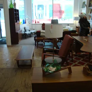 Front display room, view looking towards the front window.