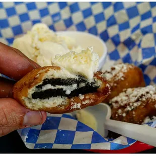Deep Fried Oreos