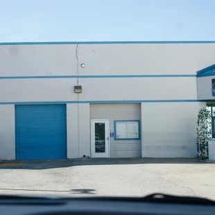 front entrance to the right