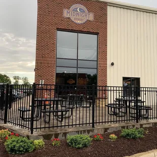 the outside of the building