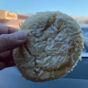 Special cookie with coconut