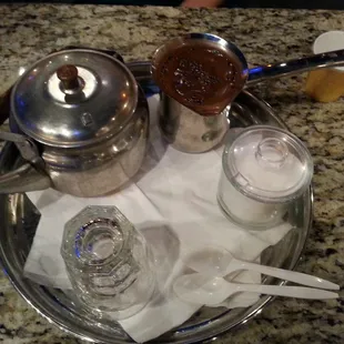 Turkish Coffee and tea