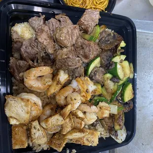 Bomb food! Highly recommend to all people who love meat cooked the right way and the spicy noodles be hitting different  FOOD
