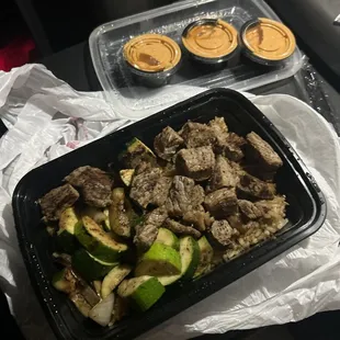steak, food