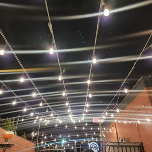 a group of people sitting in a restaurant