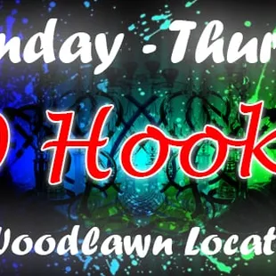 $20 hookahs, 1 hookah for 2 people.
each addtional person sharing $5 extra