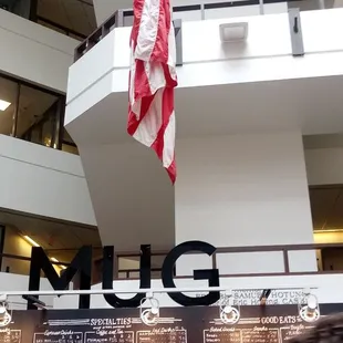 the inside of a coffee shop