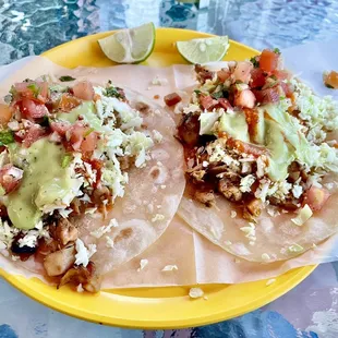 Pollo Asado Tacos