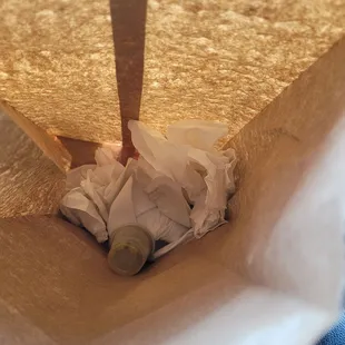 That is all that is left of my Carne asada Burruto!