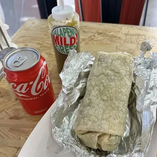 Carne Asada Burrito