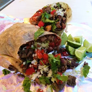 This burrito is famous in Gilbert!
