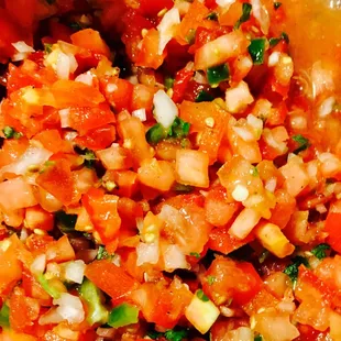 Our pico de gallo