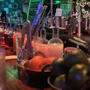Bar area