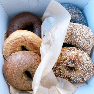 Half dozen bagels