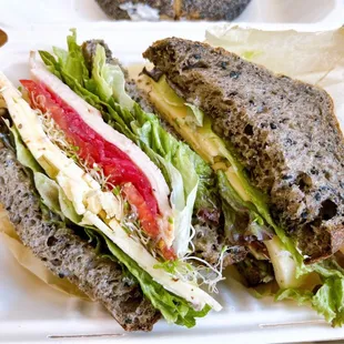 Smoked turkey sandwich