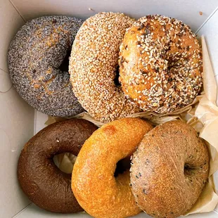 Half dozen bagels