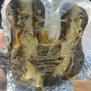 Bacon, Egg, and Cheddar Sandwich
