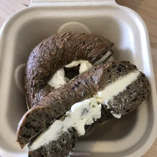 Bagel with Jalapeno Cream Cheese