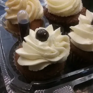 Variety cupcakes