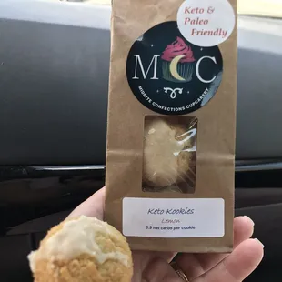 Keto paleo lemon cookies were amazing