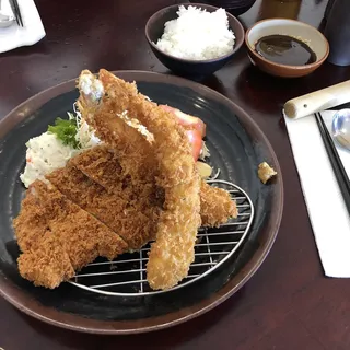 Tonkatsu Loin & Shrimp