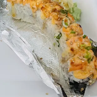 Baked Salmon Roll