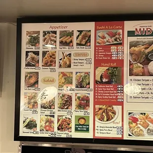 Menu October 2023