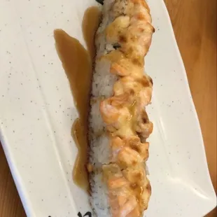 Baked Salmon Roll
