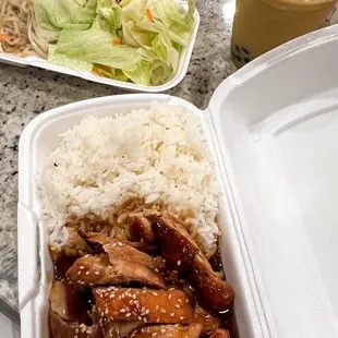 Chicken Teriyaki Chicken Plate