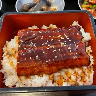 Eel bento box