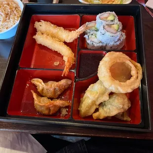 Shrimp Tempura Bento Box