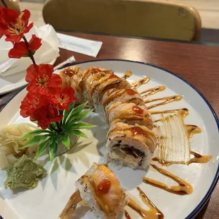 Sushi rolls are amazing! It tastes so fresh!