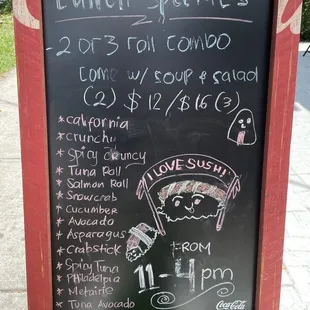 Lunch Specials
