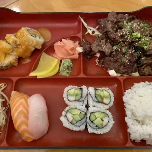1. Bulgogi Bento Box
