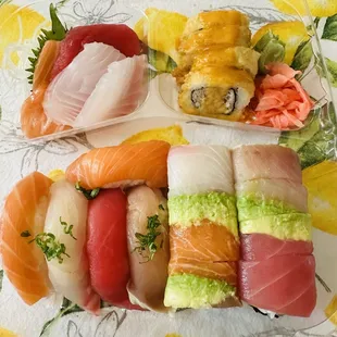food, sushi and sashimi, sashimi, sushi
