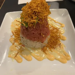 Spicy tuna tower
