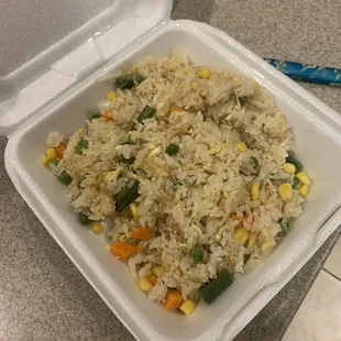 That doesn&apos;t look like a vegetable stir fry to me