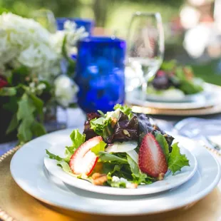 Strawberry Salad - Photo by Hazy Lane Studios