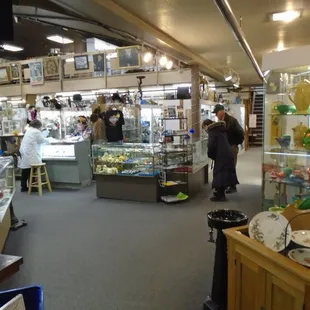 Looking in from the front entryway.