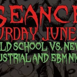 Absolutely fun night of "Old School Industrial" dancing (and perhaps "Mosh-Pitting"?) ahead!