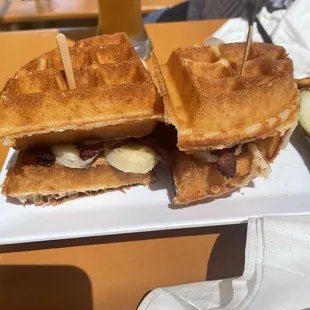 Waffle Sandwiches