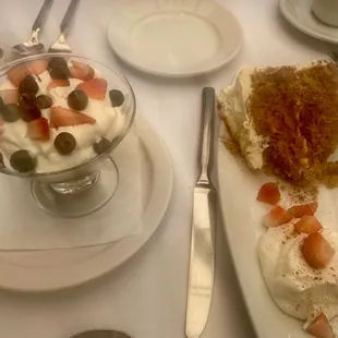 Carrot cake and mouse